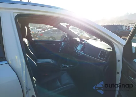 2018 Toyota Highlander Limited Platinum из США, поврежденный, VIN 5TDDZRFH8JS891484